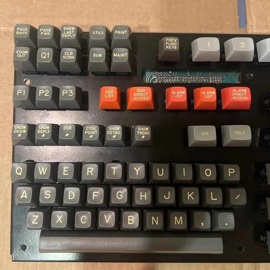 Клавиатура Fisher Rosemount ProVox Provue Fullstroke keyboard DC6431 40B1771X022 — фото лота 1