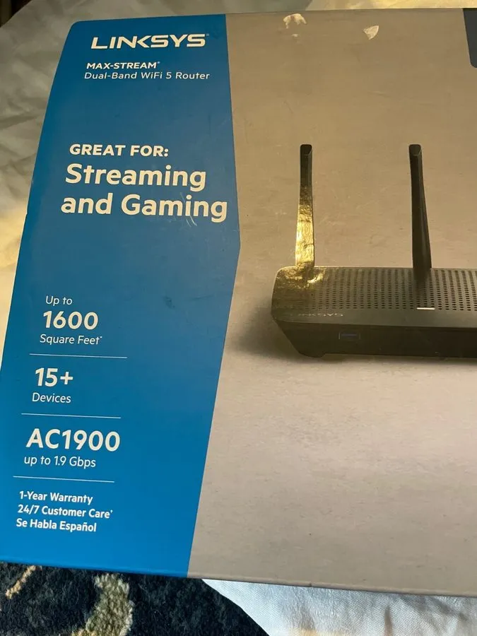 Маршрутизатор Linksys AC1900 Dual-Band Wifi 5 Router 1.9 Gbps EA7430 Factory