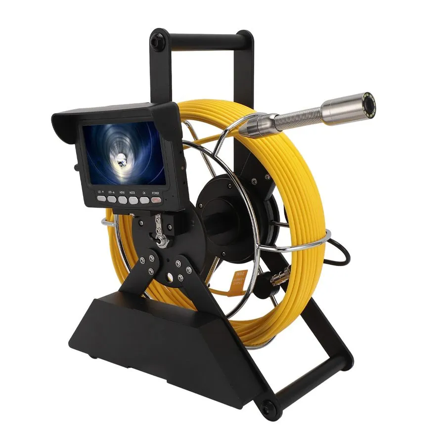 Камера для телеинспекции труб Drain Sewer Camera Pipe Inspection Camera 1200TVL 