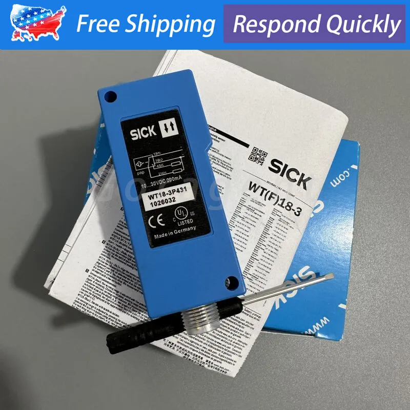 Фотоэлектрический датчик Sick WT18-3P431 Photoelectric Sensor