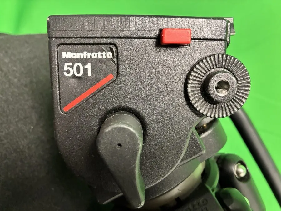 Оборудование видеонаблюдения Manfrotto 503HDV Fluid Head 351MVB2 Tripod & Case — фото лота 2