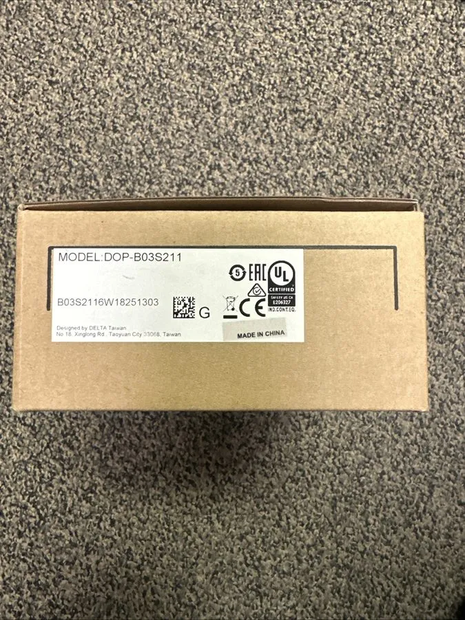Панель оператора Delta DOP-B03S211 HMI Touch Panel 24V DC 200mA Type 4X (Not )