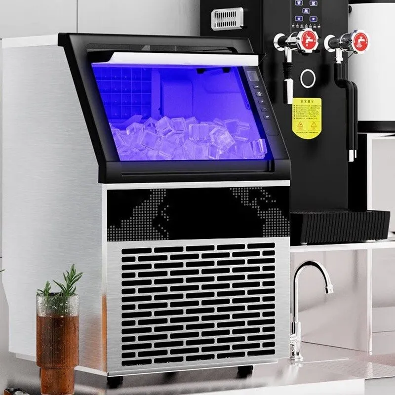 Оборудование для общепита 60kg/24H Commercial Snowflake Machine Ice Shaver Snow 