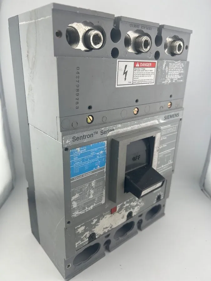 Автоматический выключатель Siemens Sentron LXD63B600 Main Breaker 600A 3-Pole 60