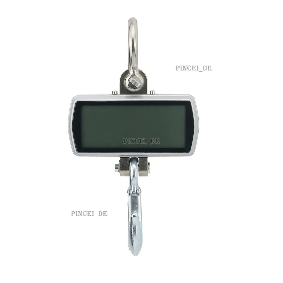 Весы Digital 100-1000kg Hanging Crane Scale Industrial Scale 1.7" LCD OCS-S2 1T — фото лота 1