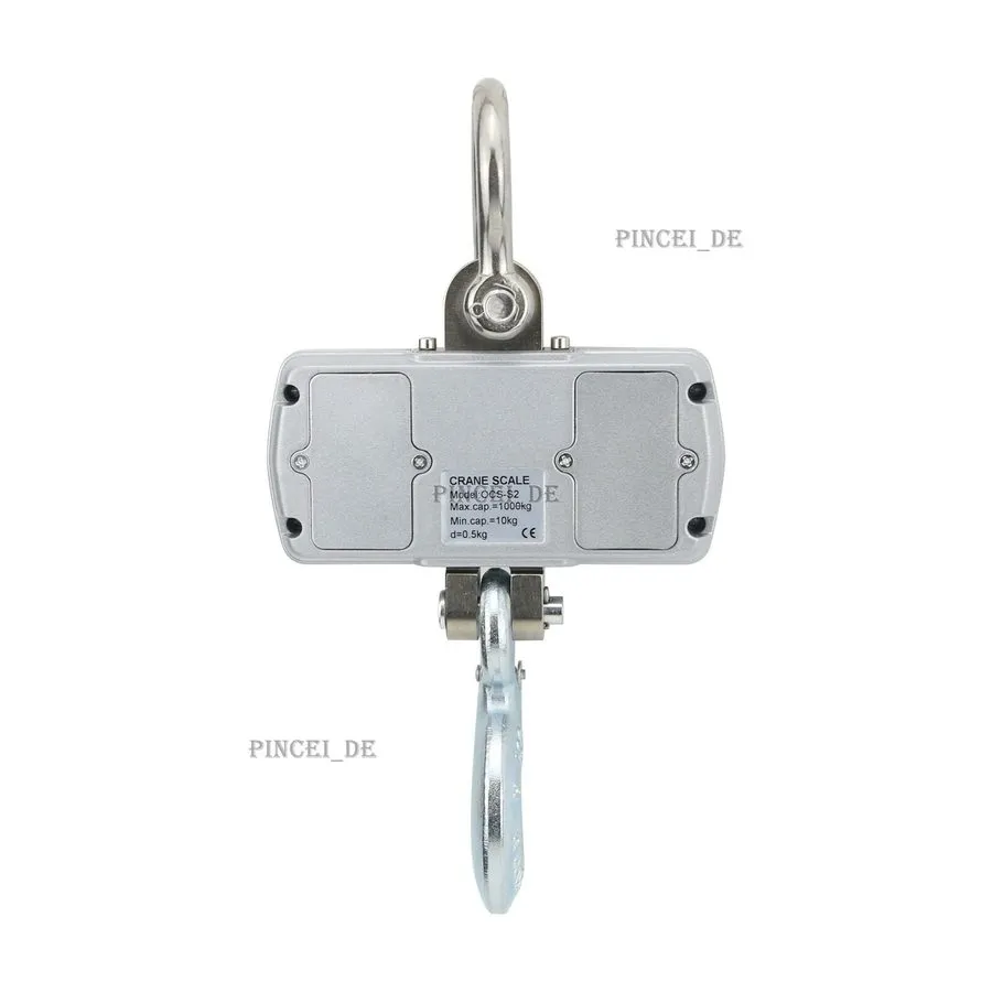 Весы Digital 100-1000kg Hanging Crane Scale Industrial Scale 1.7" LCD OCS-S2 1T — фото лота 2