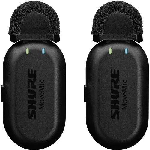 Видеооборудование Shure MV-TWO-Z7 MoveMic Two 2-Person Clip-On Wireless Micropho
