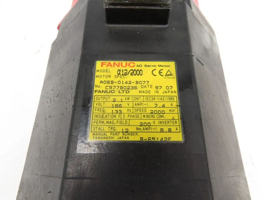 Серводвигатель A06B-0142-B077 FANUC AC Servo Motor