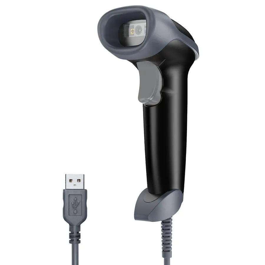 Сканер штрих-кода EYH2 Handheld USB 2D Barcode Scanner, Wired Automatic QR Code 