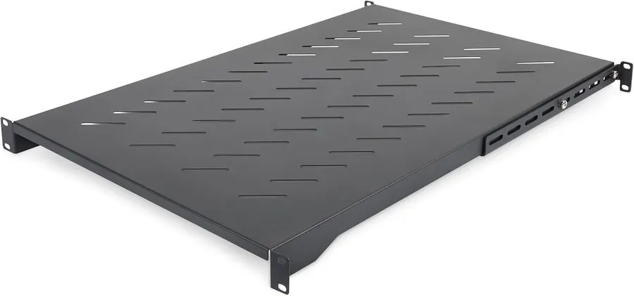 Стойка/шкаф Adjustable 1U 4-Post Vented Rack Shelf, 28-34.4in, 150lb Capacity, H