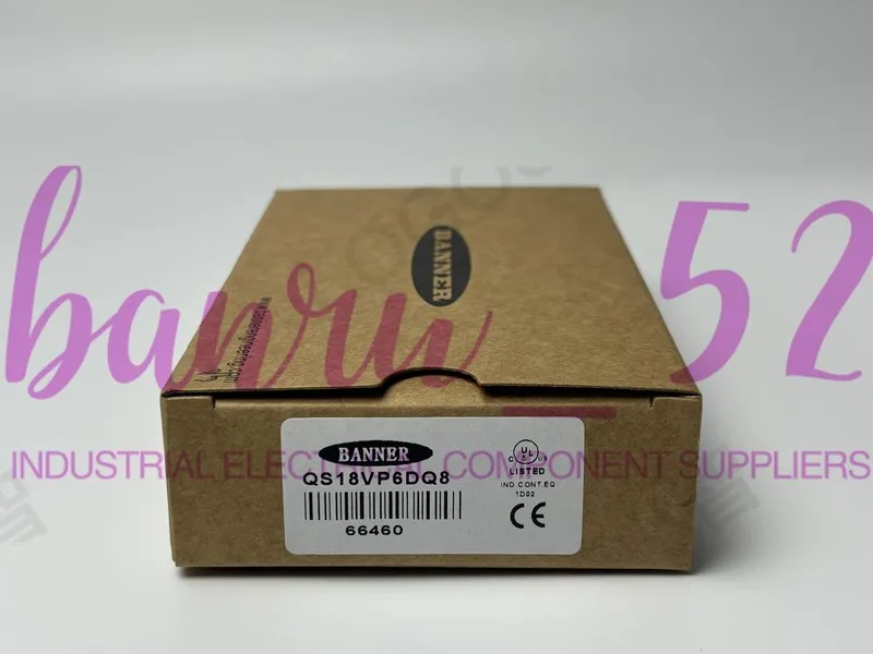 Фотоэлектрический датчик BANNER QS18VP6DQ8 All Purpose Photoelectric Sensor 10-3