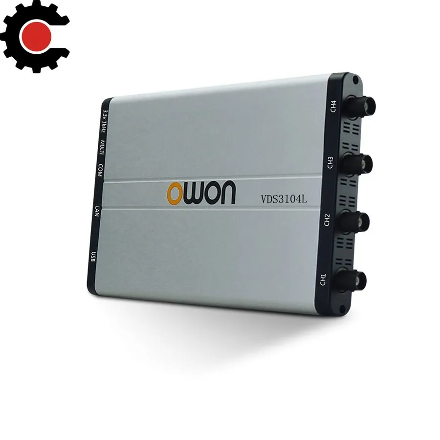 Осциллограф OWON VDS3104L 100MHz 4+1 Channel PC Oscilloscope — фото лота 1