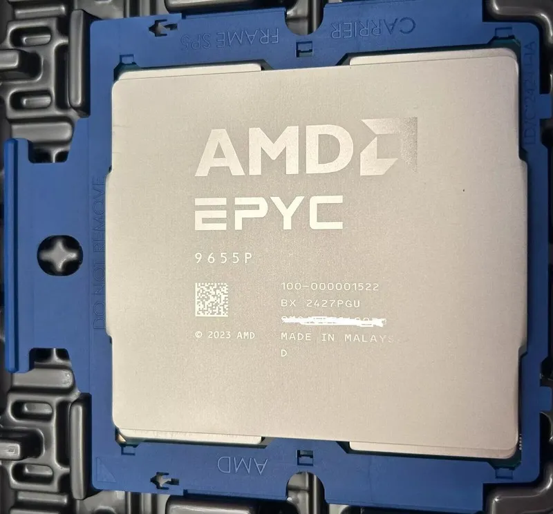 Процессор 100-000001522 AMD EPYC Turin 9655P 96-Core 2.60GHz 400W 384MB SP5 CPU 