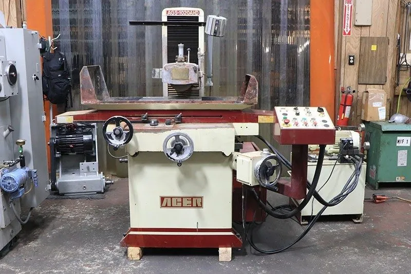 Оборудование ЧПУ Acer AGS-1020AHD Automatic Surface Grinder & Bridgeport Mill — фото лота 1