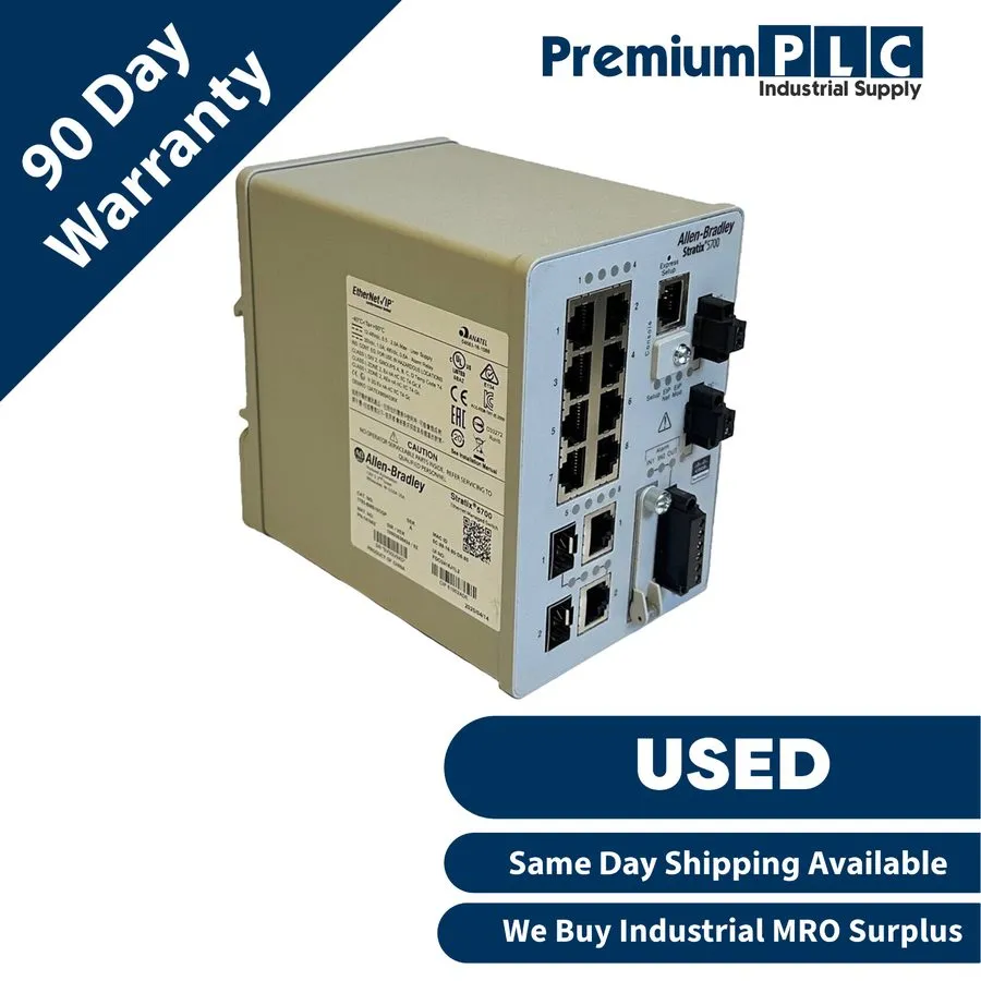 Коммутатор Allen Bradley 1783-BMS10CGP Stratix 5700 10 Port Managed Switch