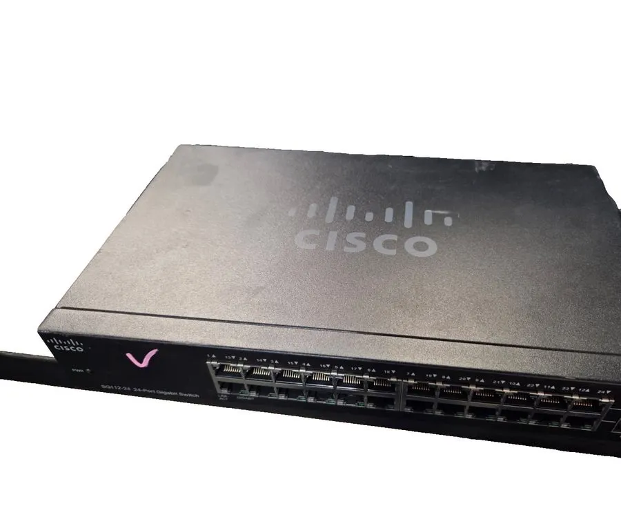 Коммутатор Cisco Compact 24-Port Gigabit Unmanaged Network Switch SG112-24