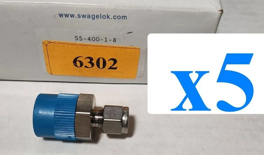 Фитинг 1- Stainless Steel Swagelok Tube Fitting, 1/4" OD x 1/, SS-400-1-8 Pc