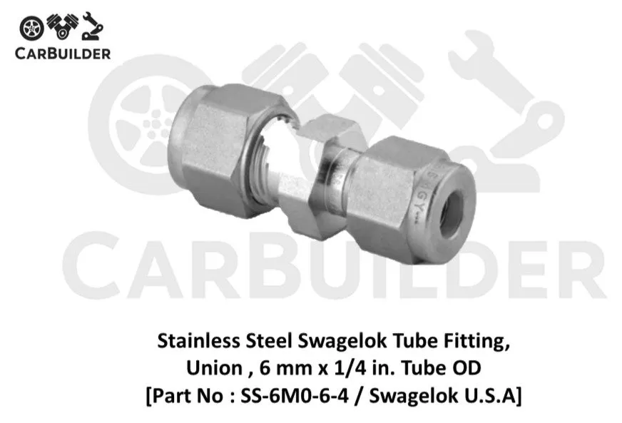 Фитинг Swagelok SS-6M0-6-4 Stainless Steel Swagelok Tube Fitting FNSP — фото лота 1