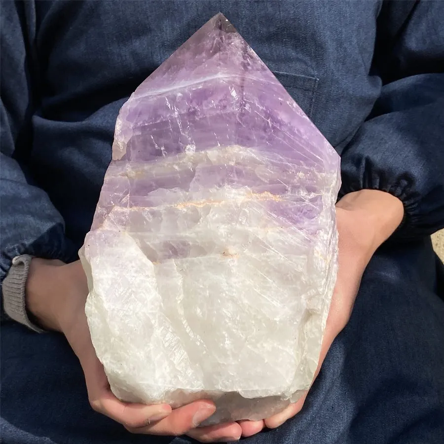 Лабораторный прибор 11.22LB Natural agate Amethyst geode quartz cluster crystal  — фото лота 1