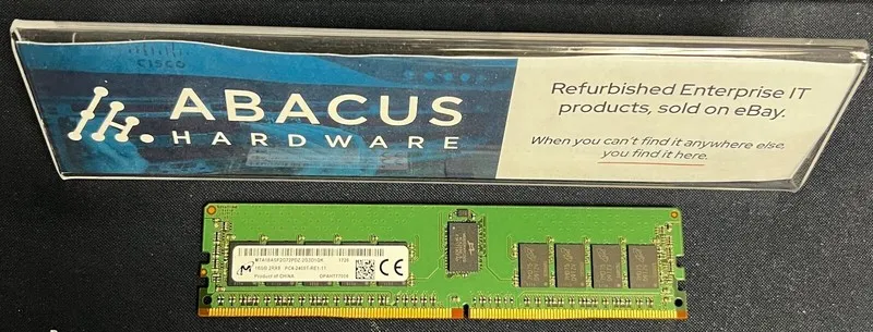 Модуль памяти Micron 16GB 2Rx8 RDIMM- 2400MT/s (MTA18ASF2G72PDZ-2G3D1QK)