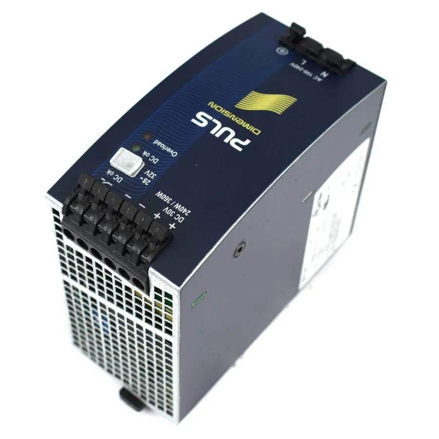 Блок питания QS10.301 30VDC 240W 8A Din Rail Mount Power Supply PULS DIMENSION Q