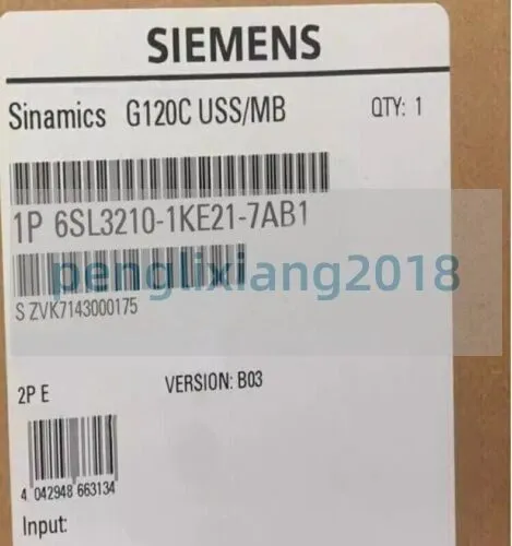 Частотный преобразователь 6SL3210-1KE21-7AB1 SIEMENS SINAMICS G120C RATED POWER