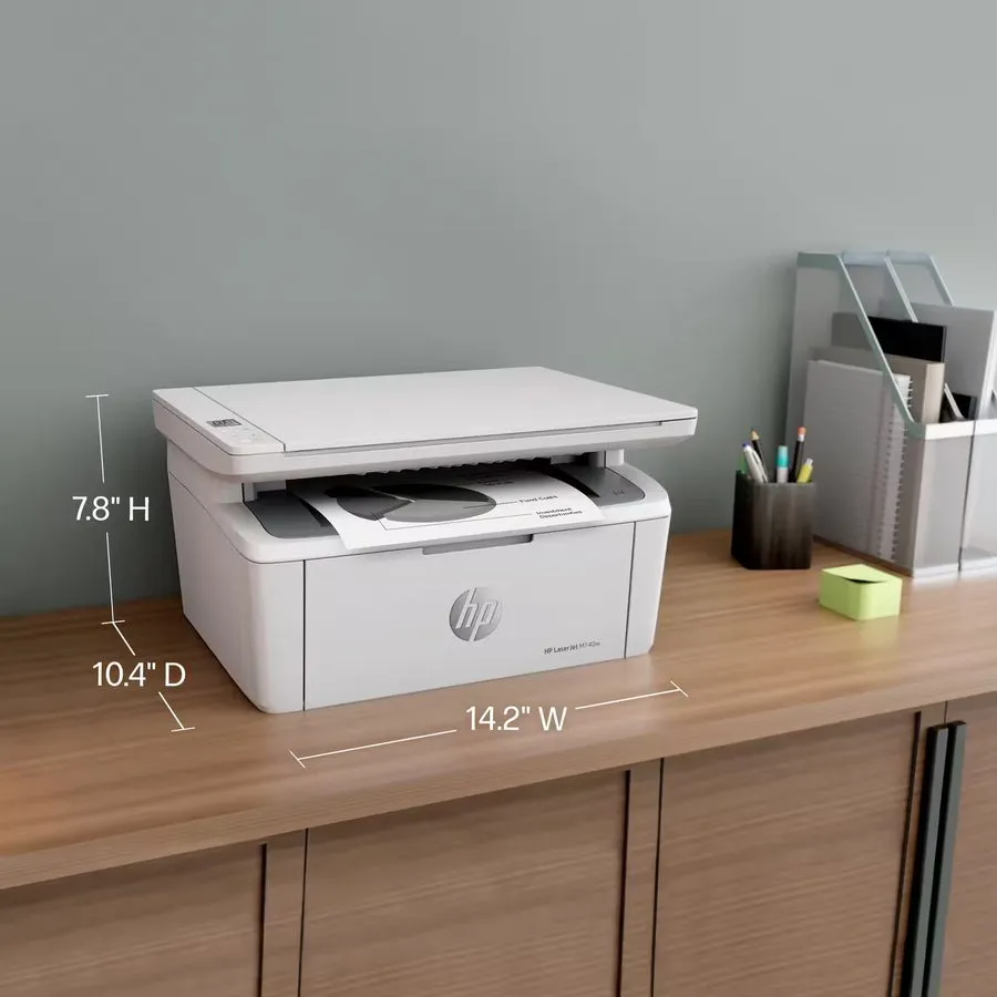 Лазерный принтер HP LaserJet M140w Laser Printer, Black And White Mobile Print, 