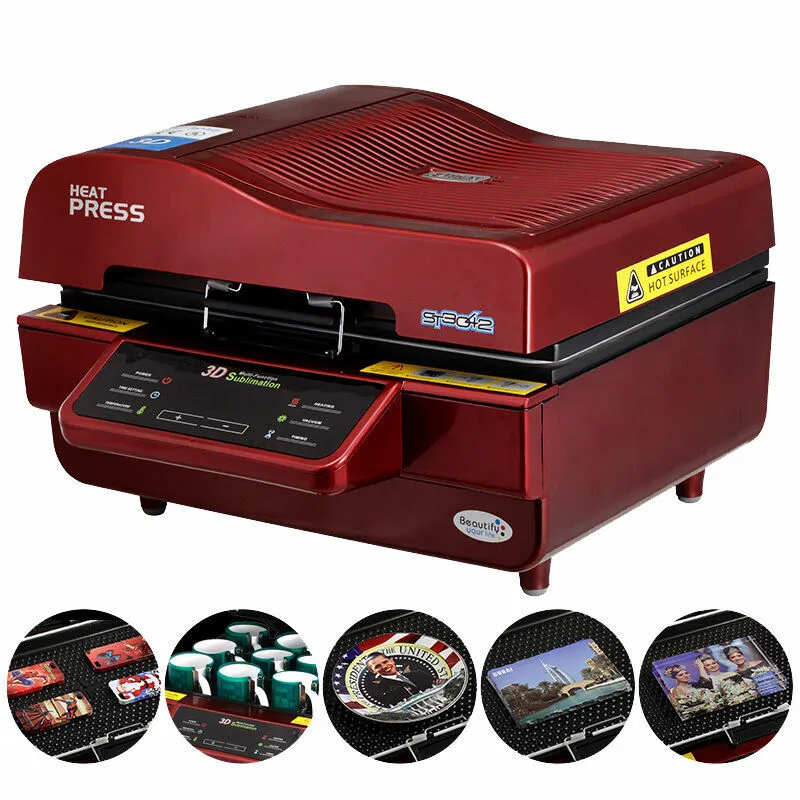 Термопресс 3D Vacuum ST-3042 Heat Press Machine Sublimation Phone Case Plate Mug