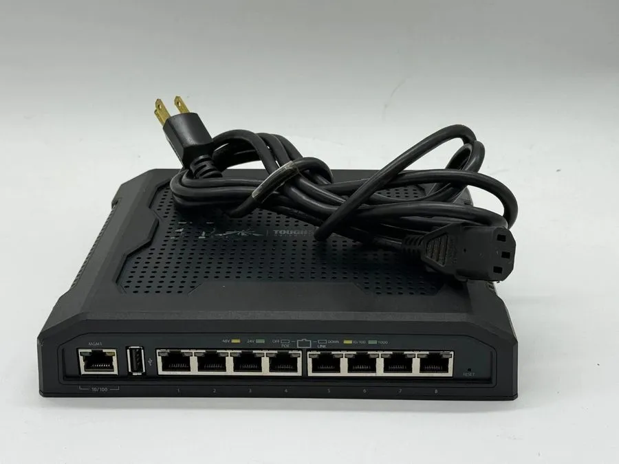 Коммутатор Ubiquiti TS-8-PRO ToughSwitch Pro 8-Port Gigabit PoE Switch 150W Mana