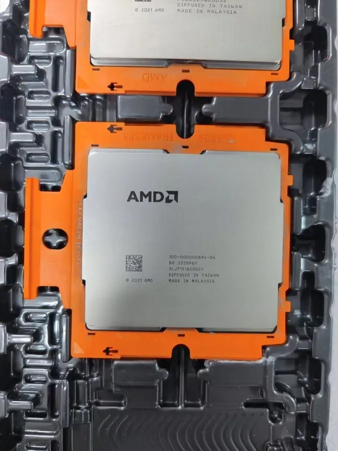 Модуль памяти AMD EPYC Genoa 9654 QS CPU processor 96 core 2.15-3.50 GHz 384MB D