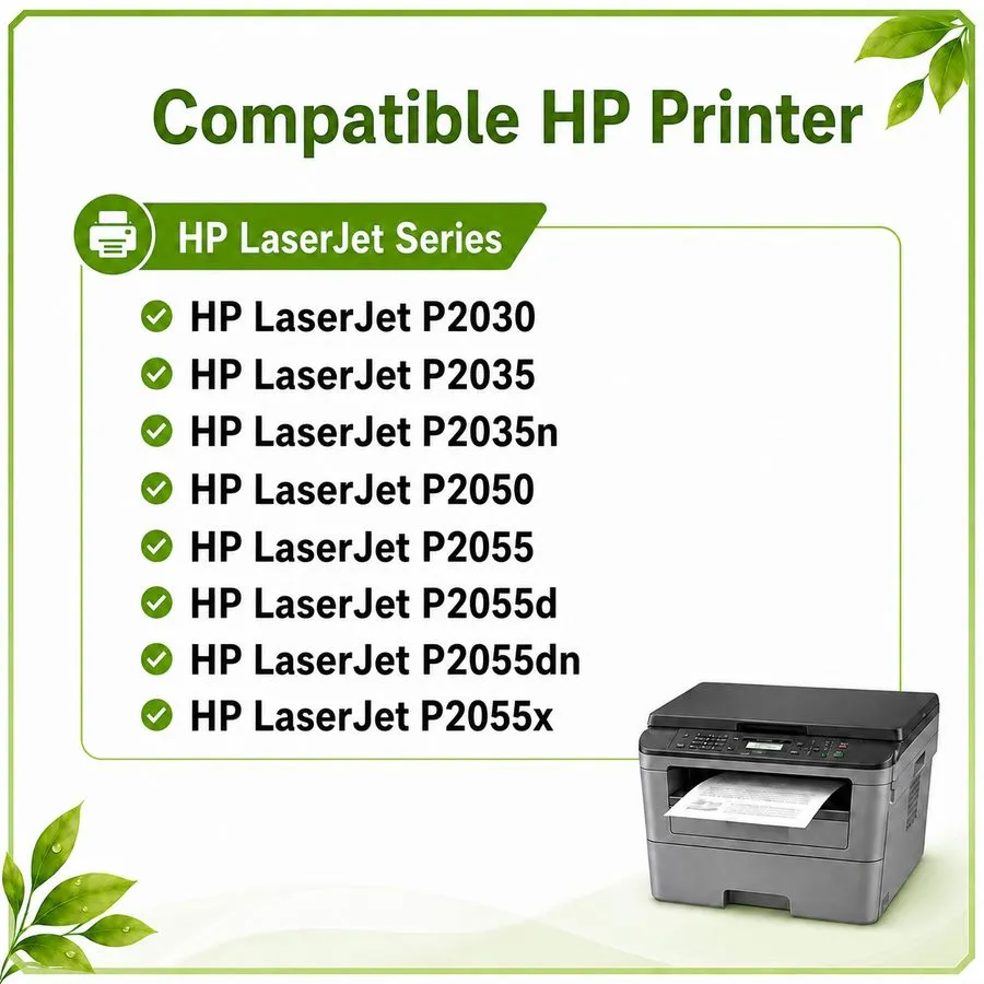 Лазерный принтер 8 Pack 05A CE505A Laser Printer Toner для HP P2035 P2055 P2035n