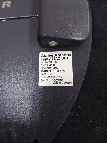 Микрофон Sennheiser A12AD-UHF 584 608 MHz Active Aerial Microphone Antenna