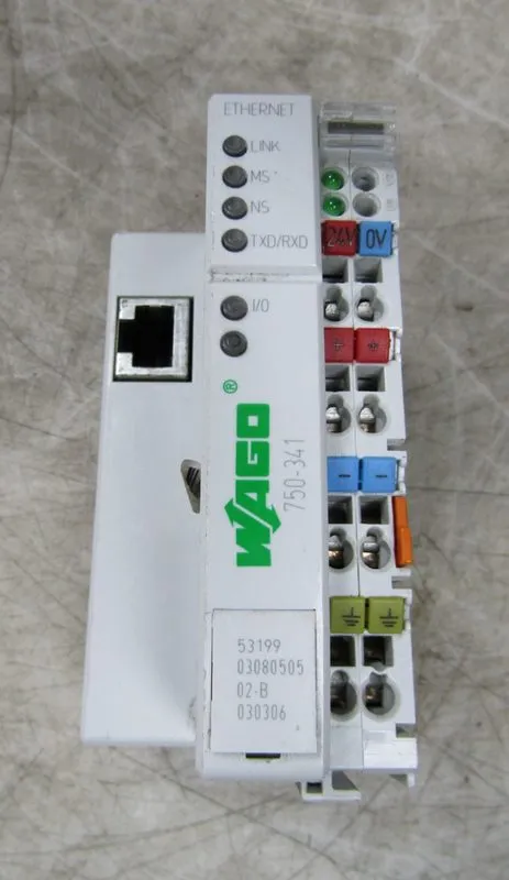 Модуль Wago 750-341 Ethernet TCP/IP 10/100MBit 24VDC Module
