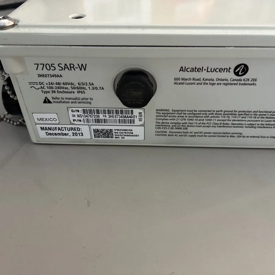 Маршрутизатор ALCATEL LUCENT 7705 SAR-W IP MPLS SERVICE AGGREGATION ROUTER 3HE07