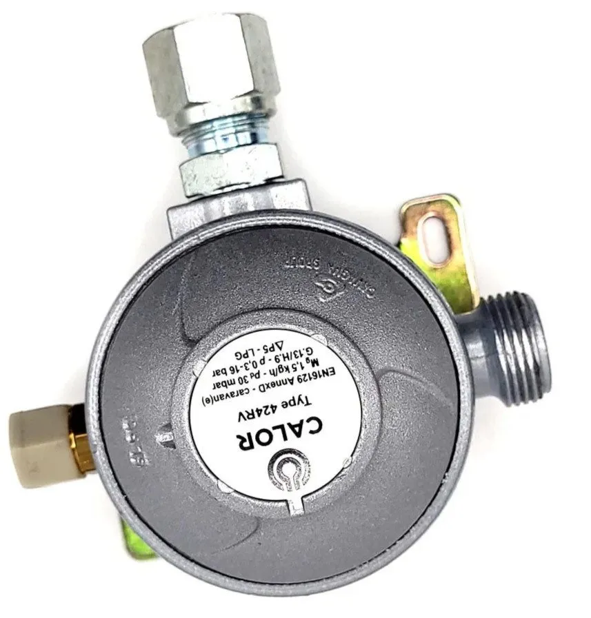 Трубопроводная арматура 30mbar LPG Pressure Regulator Bulkhead 10mm 180°