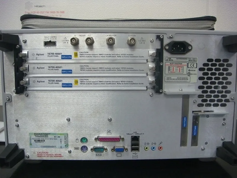 Логический анализатор Agilent 16903A: Logic Analyzer, As-Is Selling — фото лота 1