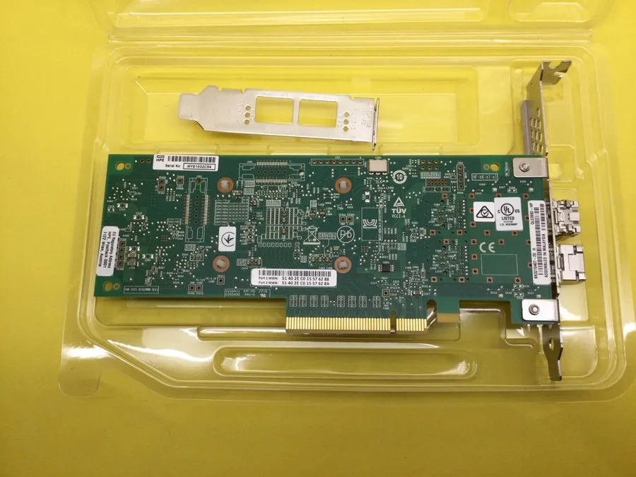 Контроллер DELL QLE2692 QLOGIC 2-Port Fibre Channel 16Gb PCIe HBA 0YCVFG 0WVT0T 