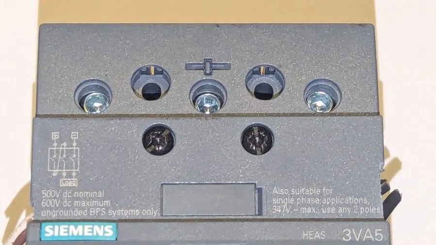 Автоматический выключатель Siemens 3VA5125-6ED31-0AA0 3p 25a 65k Circuit Breaker