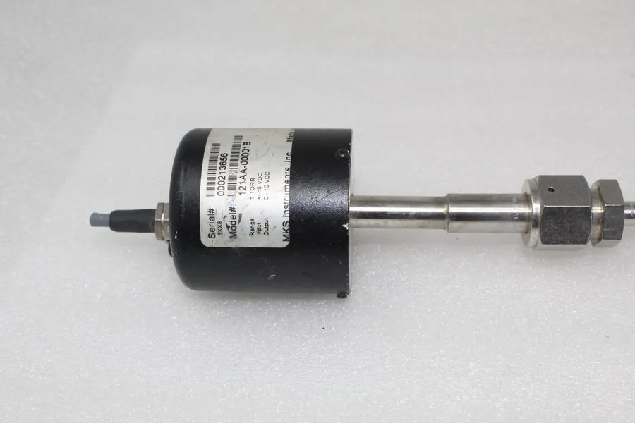 Датчик давления MKS 121AA-00001B / BARATRON PRESSURE TRANSDUCER 1 TORR & SWAGELO — фото лота 1