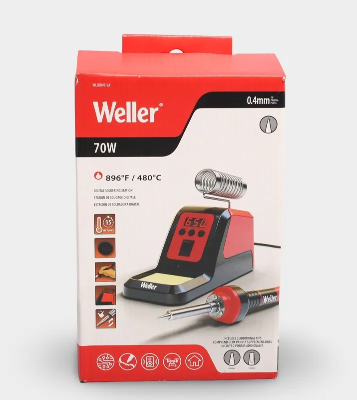 Паяльная станция Weller Digital Soldering Station with 70W Precision Iron 120V W