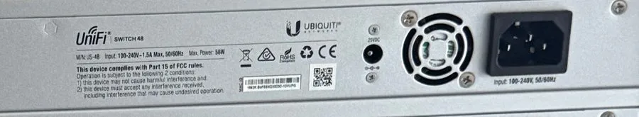 Коммутатор Ubiquiti Networks UniFi Switch 48 US-48 48-Port Switch (NON-POE) — фото лота 2
