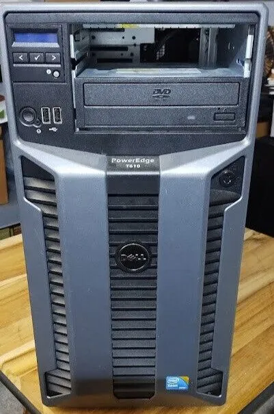 Сервер DELL PE T610 TOWER Server Dual 6-Core XEON X5670 **192gb RAM 8x4TB 32TB S