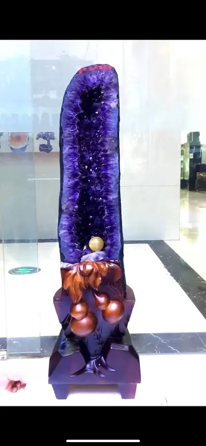 Лабораторный прибор 97.9LB TOP Natural Uruguay Amethyst flowers Calcite quartz c
