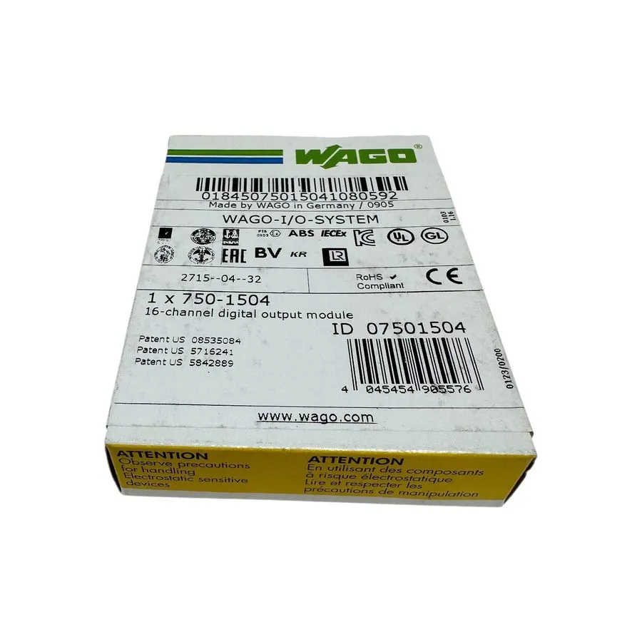 Модуль ввода-вывода WAGO 750-1504 Digital Output Module