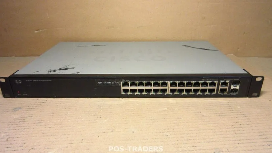 Коммутатор Cisco Linksys SLM224G 24 Port 10/100 Managed Smart Switch(s) Tests Go