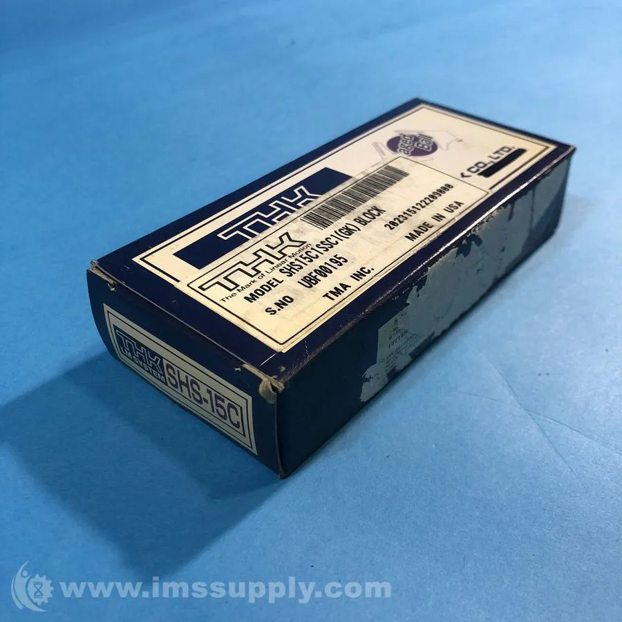 Линейная направляющая THK SHS15C1SSC1(GK) BLOCK Linear Bearing Block FNFP — фото лота 2