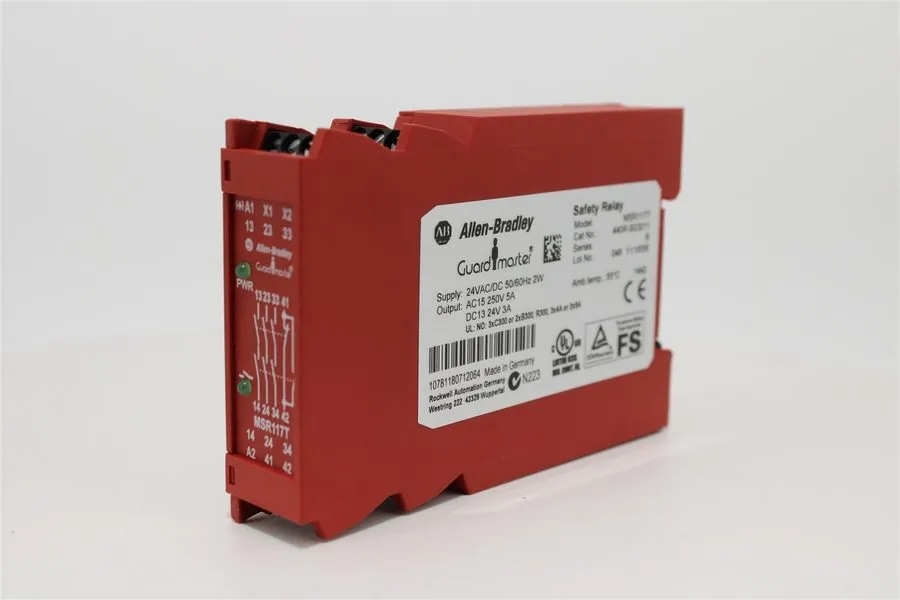 Реле безопасности Allen-Bradley 440R-B23211 Safety Relay 24V AC/DC Model MSR117T