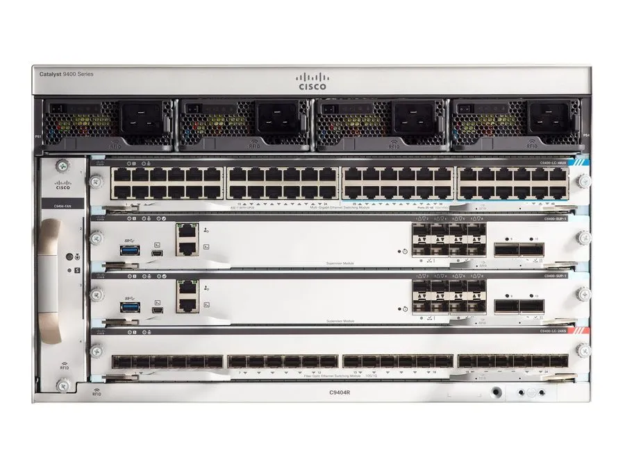 Коммутатор Cisco C9404R-48U-BNDL-A Switch