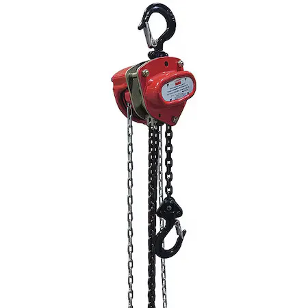 Таль Dayton 817Pd0 Manual Chain Hoist, 500 Lb Cap — фото лота 1