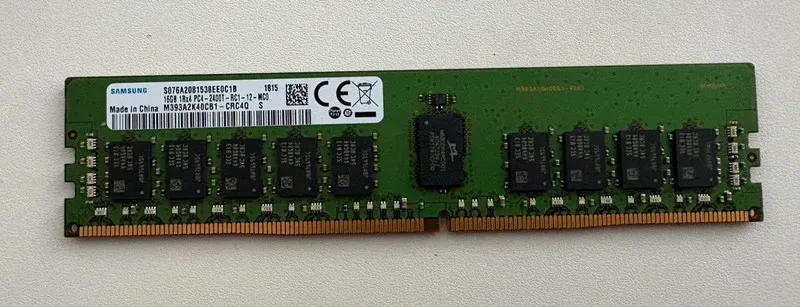 Модуль памяти SAMSUNG DDR4 16GB 1RX4 PC4-19200 2400MHZ RDIMM M393A2K40CB1-CRC